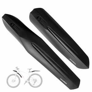 Rockbros FK-880 priekinis ir galinis dviračio purvasaugiai 24" dviračiams - juodi