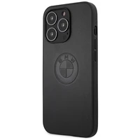 BMW odinis dėklas su įspaustu raštu iPhone 13 Pro / iPhone 13 - juodas