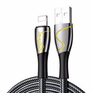 USB kabelis Lightning Joyroom S-1230K6 2.4A 1.2m (juodas)