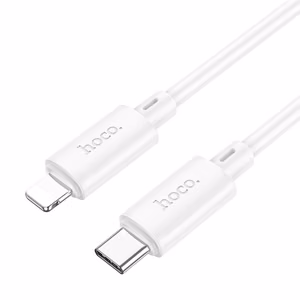 Hoco X88 USB-C į Lightning laidas, PD 2.4A 20W, 1 m, baltas