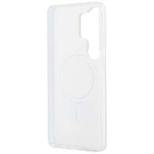 Karl Lagerfeld dėklas IML Karl ir Choupette MagSafe skirtas Samsung Galaxy S26 Ultra skaidrus