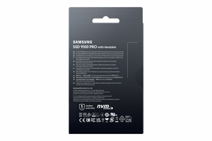 SSD diskas SAMSUNG 9100 Pro 1TB M.2 PCIe Gen5 NVMe TLC Skaitymas 14700 MB/s Rašymas 13300 MB/s