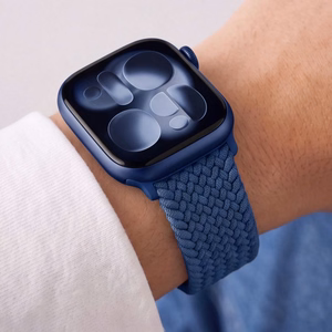 TECH-PROTECT NYLONMAG APPLE WATCH 4 / 5 / 6 / 7 / 8 / 9 / SE / ULTRA 1 / 2 (42 / 44 / 45 / 49 MM) MONTEGO MĖLYNAS