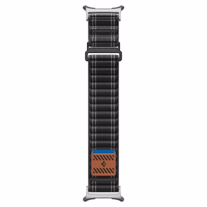 SPIGEN WBF0 dirželis SAMSUNG GALAXY WATCH ULTRA 2024 / 2025 (47 MM) juodas