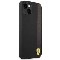 Dėklas telefonui Ferrari FEHCP14MAXBK iPhone 14 Plus 6.7 - juodas oglių pluošto dėklas