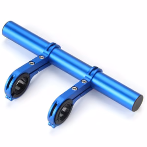 Bike handlebar extension holder blue