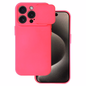 Camshield Soft dėklas telefonui Iphone 15 Pro Max rožinė