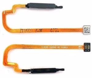 Lanksčioji jungtis Xiaomi Redmi 9T/Poco M3 su juodu pirštų atspaudų jutikliu (fingerprint) ORG