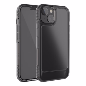 Ugly Rubber UMODEL dėklas telefonui iPhone 15 Plus 6,7" skaidrus juodas