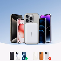 Išorinė baterija Power Bank Joyroom JR-W020 20W Magnetic Wireless 10000mAh balta