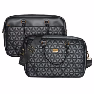 Wonder Dėklas nešiojamam kompiuteriui 15–16 colių pico quilted juodos spalvos