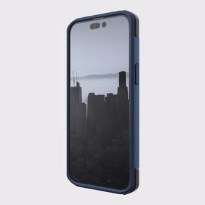 Raptic X-Doria Apsauginis dėklas iPhone 14 Pro Max su Magnetine šarvuota danga mėlyna