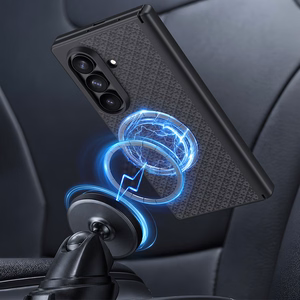 Benks Magnetic Armor Grid Pro Grand Combo dėklas (C.K.FL.SA.BK.C051), skirtas Samsung Galaxy Z Fold 8 Ultra, juodas