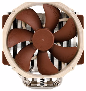 Noctua NH-U14S kompiuterio aušinimo komponentas procesoriaus aušintuvas 12 cm rudos spalvos, nerūdijantis plienas