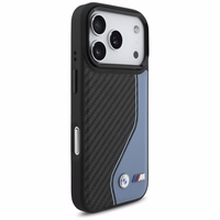 BMW M Carbon Logo Magnetinis dėklas telefonui iPhone 17 Pro - mėlynas