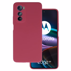 Dėklas silikoninis Lite Motorola Edge 30 (m) - raudonas (m)