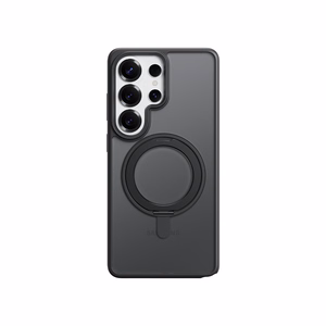 Rock Rotating Stovas Soft Touch Series Magnetic for Samsung Galaxy S26 juodas