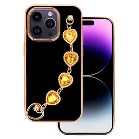 Madingas dėklas telefonui Iphone 14 Pro dizainas 2 juoda