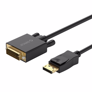 Orico XD-DTD DisplayPort–DVI, 4K laidas, 3 m – juodas
