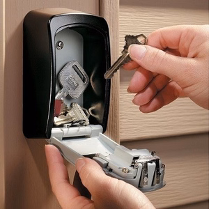 Labai neišmani raktų saugojimo dėžutė, mechaninė, 120x90x40mm