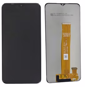 Ekranas Samsung A136 A13 5G su lietimui jautriu stikliuku Black originalus