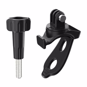 Sunnylife BD892 lanksti silikoninė juosta sporto kamerai (juoda)