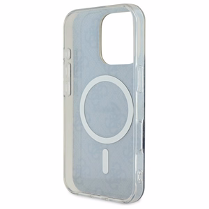 Guess IML 4G Magnetinis dėklas iPhone 16 Pro Max - juodas