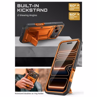 Supcase Unicorn Beetle Pro deklas, skirtas iPhone 17 Pro - Oranzinis