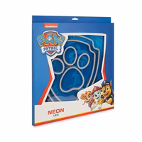 Hanging neon LED Paw Patrol on plexiglass - Paw OW-130246
