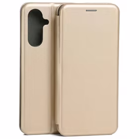 Beline Book Magnetic knygutės tipo dėklas Samsung A26 5G auksinis