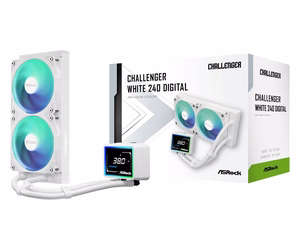 ASRock Challenger White 240 Digital aušinimas