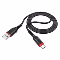 Kabelis USB A į USB C Hoco QC 3A 1 m X59 juodas
