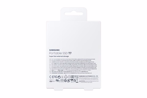 Samsung T7 Išorinis SSD Diskas 1TB USB 3.2 Skaitymas 1050 MB/s Rašymas 1000 MB/s