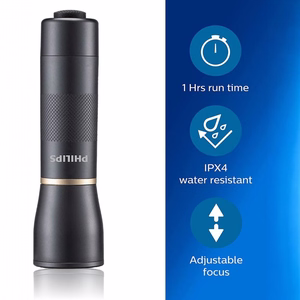 Philips SFL7000T/10 purslams atsparus aliumininis LED žibintuvėlis, 400 lm, IPX4
