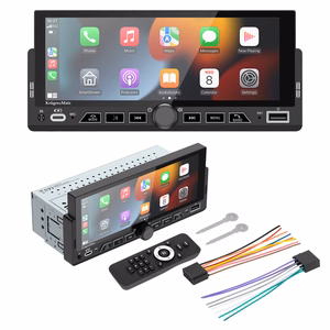 Krüger&Matz KM2017 – 1-DIN automobilinis radijas su CarPlay ir Android Auto