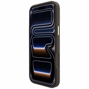 Dėklas, skirtas IPHONE 18 Pro Max/17 Pro Max suderinamas su „MagSafe“ (Stripe Round and Classic Logos 4G) (spalva: ruda)