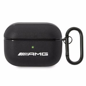 AMG odinis didelis logotipas dėklas AirPods Pro - juodas