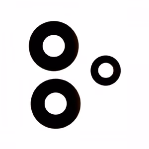 Galinės kameros stikliukas skirtas Xiaomi Redmi Note 12 4G galinės kameros stikliukas (3vnt)