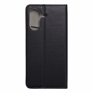 SMART CASE Knyga XIAOMI Redmi 13C 4G / 13C 5G / POCO C65 juoda