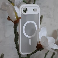 Liavec minkštas dėklas skirtas Iphone 17 Air baltas