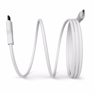 Puro magnetinis USB-C - USB-C 60W USB 3.2 (20 Gbps) 1m magnetinis kabelis - baltas