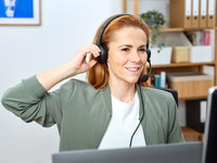 Trust Ayda Laisvų rankų įranga Vielinis Su lankeliu Skambučiai / muzika USB A tipo Juoda