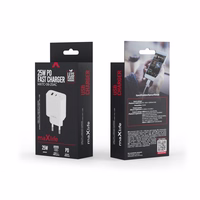 "Maxlife MXTC-06-25AC PD QC įkroviklis 1x USB-C 1x USB 25W baltas