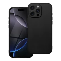 Matinis dėklas telefonui IPHONE 16 Pro Max juodas