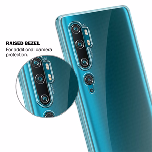 Crong Crystal Slim dėklas, skirtas Xiaomi Mi Note 10 / Mi Note 10 Pro, skaidrus