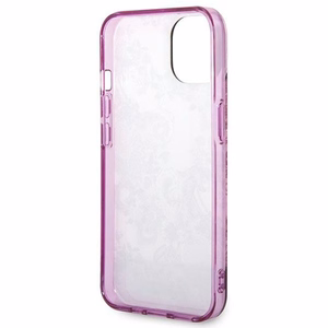 Guess GUHCP14MHGPLHF iPhone 14 Plus 6.7 "fuksija/fuksija kietas dėklas Porcelain Collection