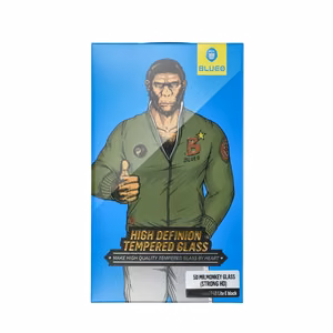 5D Mr. Monkey Apsauginis stiklas - Apple iPhone 15 Plus / 16 Plus juodas (Strong HD)