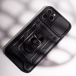 Defender Slide dėklas telefonui Samsung Galaxy A32 5G / M32 5G / A32 EE 5G juodas