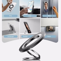 ESR Magnetic HaloLock MagSafe telefono laikiklis - Juodas