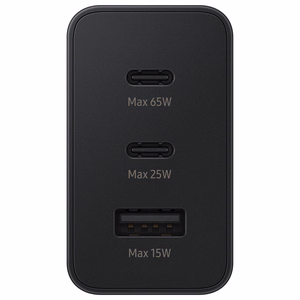 T6530NBE Power Adapter 65W Trio, Black
